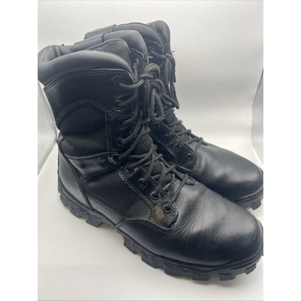 Rocky Men's Black Alpha Force Tactical Boots 8